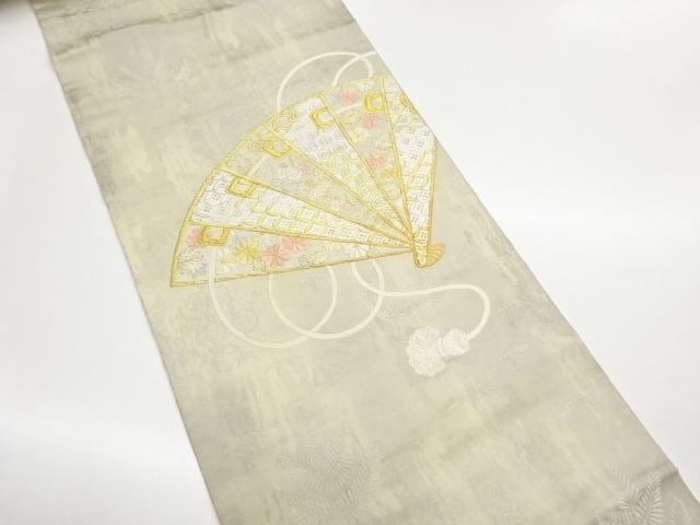 JAPANESE FUKURO OBI / WOVEN KIKU